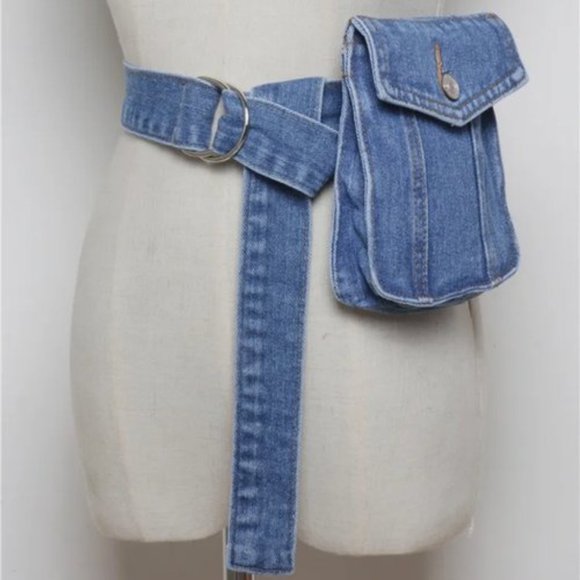 Denim Satchel Mini - Picture 3 of 5